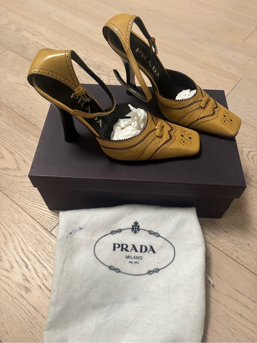 Prada Mary Jane High Heels